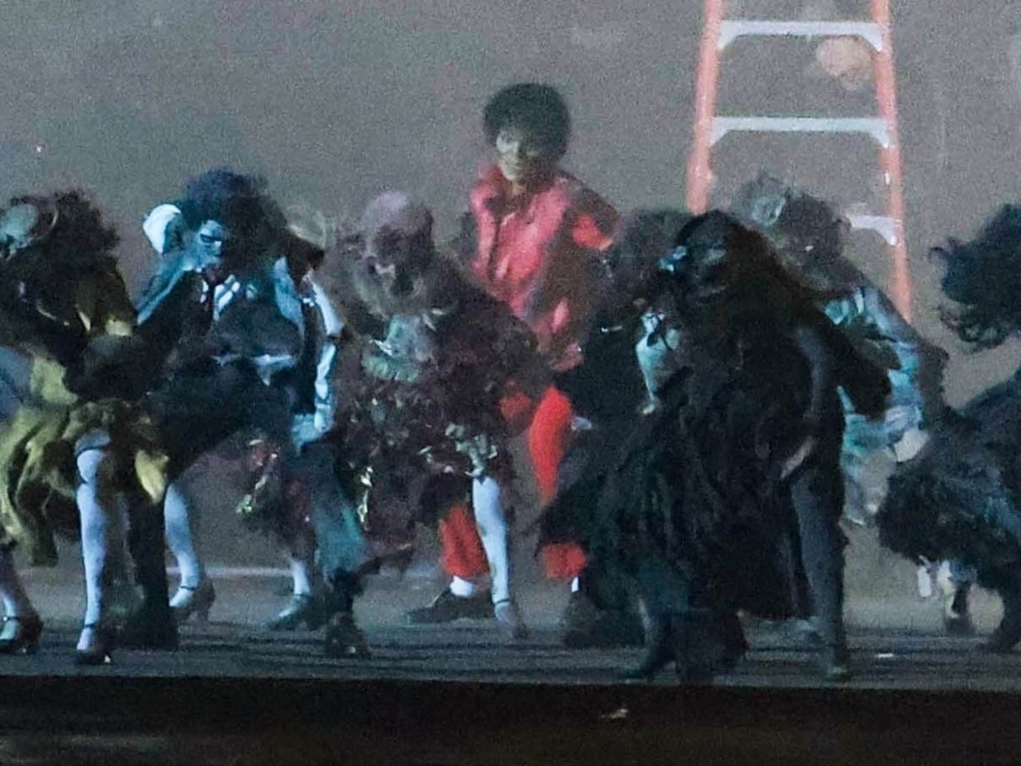 Michael Jackson's Nephew Turns Into Zombie For 'Thriller' Recreation in  Biopic