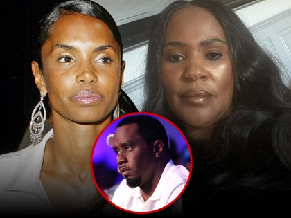 lala and kim porter diddy getty 2