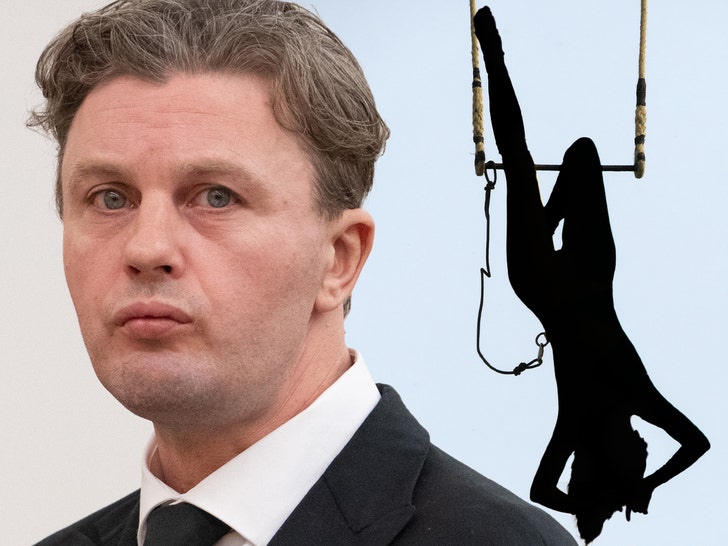 michael pitt naked woman on a trapeze getty comp