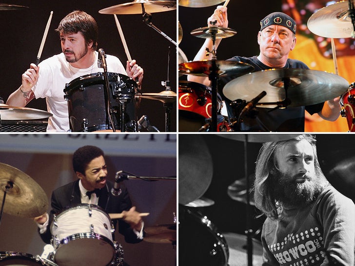 Iconic Drummers