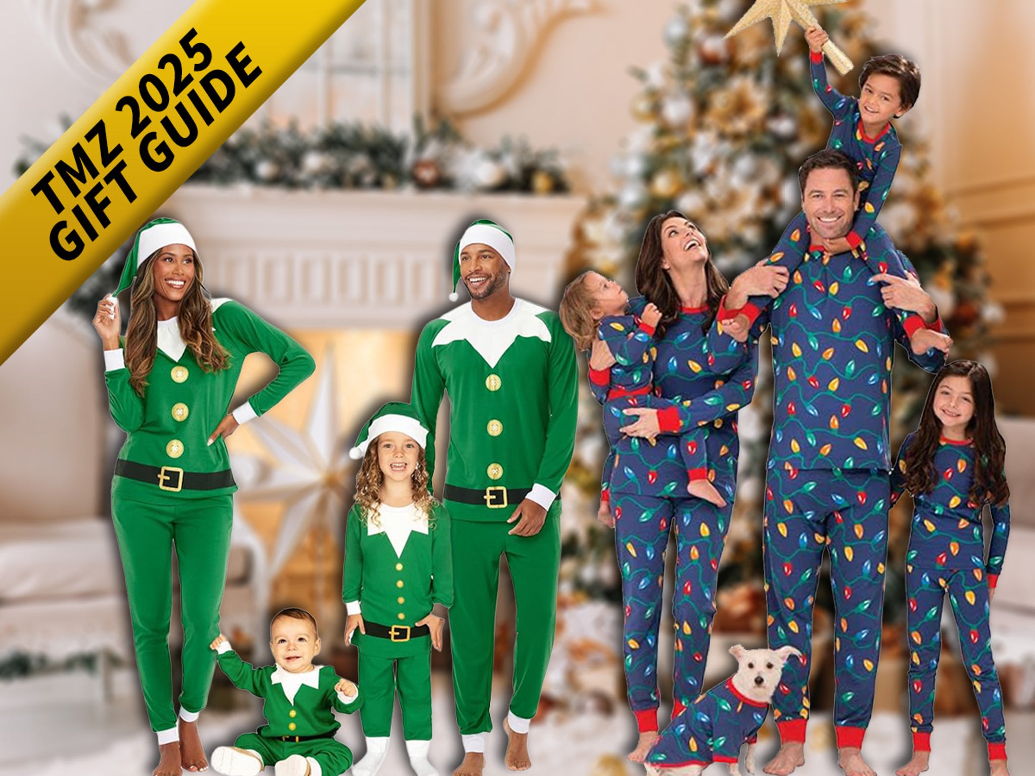 ラブカ 三宅美羽 PE+  Holiday Matching Holiday Pajamas for the Whole Family