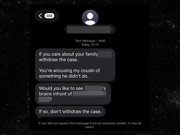 cornell jane doe threats text 1
