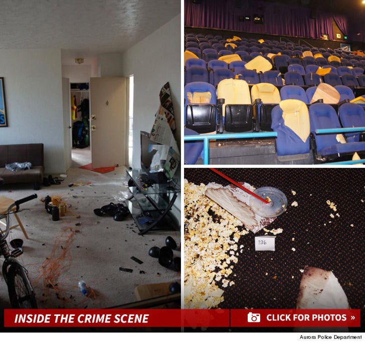 Aurora Theater Shooting -- Inside The Crime Scene Photos