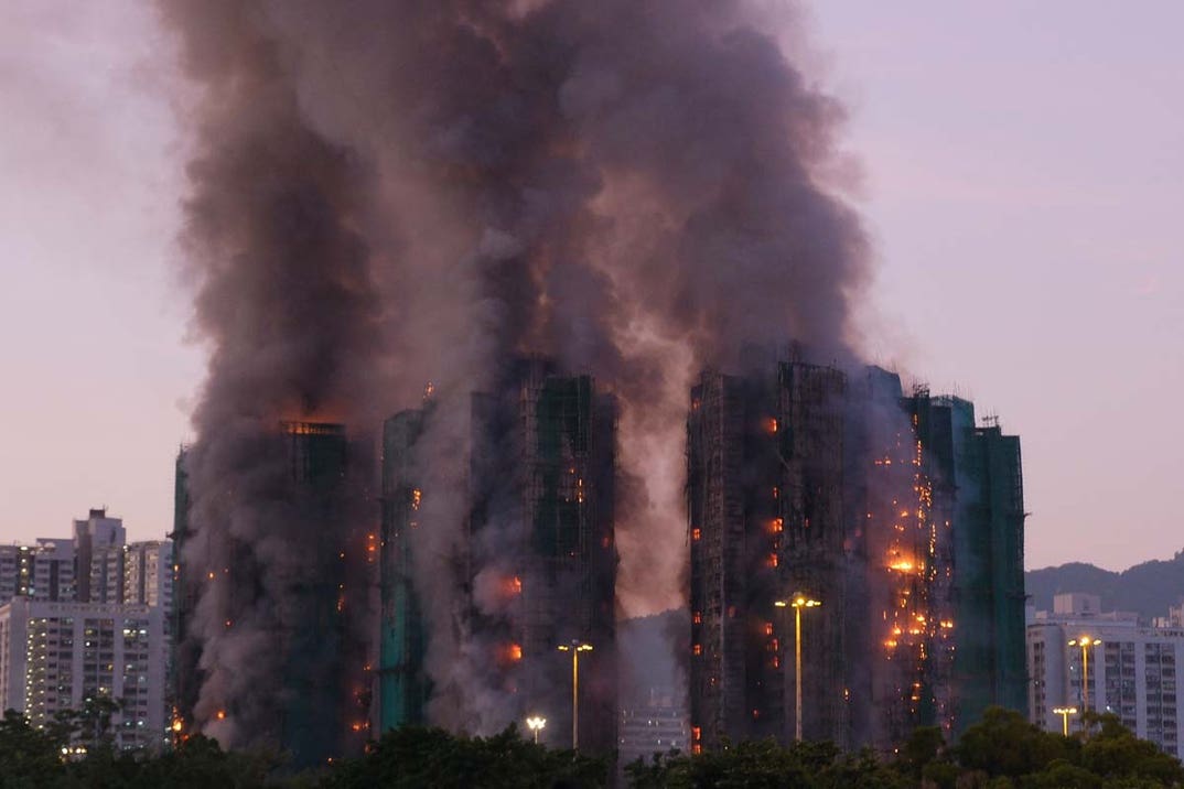 Hong Kong building fire