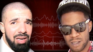 Drake -- Ripped for Kid Cudi Diss Track ... Calls Depression a 'Phase' (AUDIO)