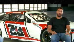 Bubba Wallace Unveils New Michael Jordan-Owned Race Car, Black & Red #23!