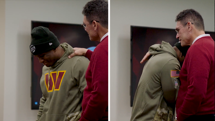 WATCH: Jeremy Reaves has emotional reaction to news of Pro Bowl selection  from Ron Rivera - On3