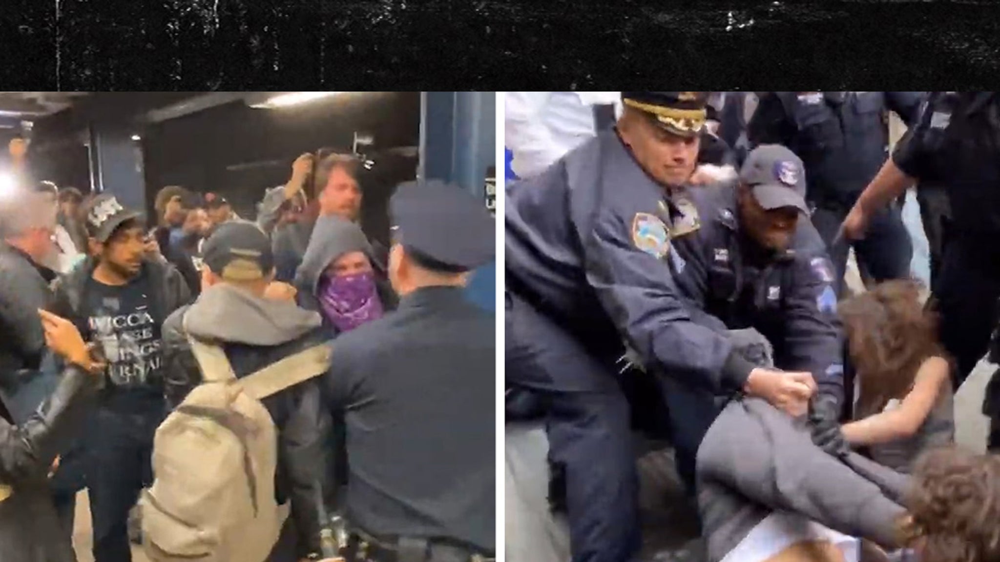 NYPD Violently Clashes with Protesters of Subway Rider’s Chokehold Death