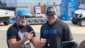 Hulk Hogan Hits Detroit Lions Practice, Cuts Fiery Promo W/ Dan Campbell