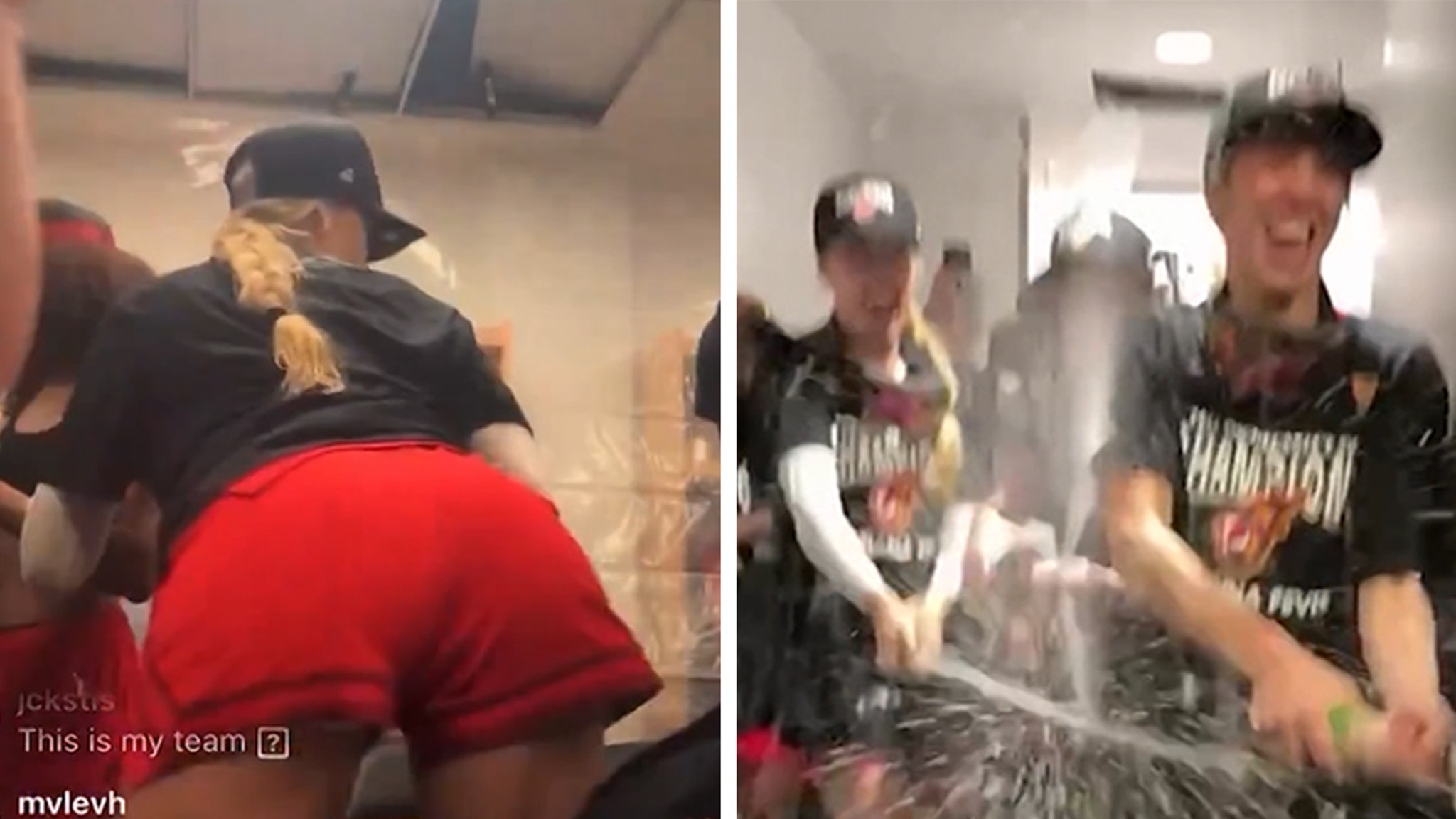 Sophie Cunningham Twerks, Fever Chug Booze After Commissioner's Cup Win