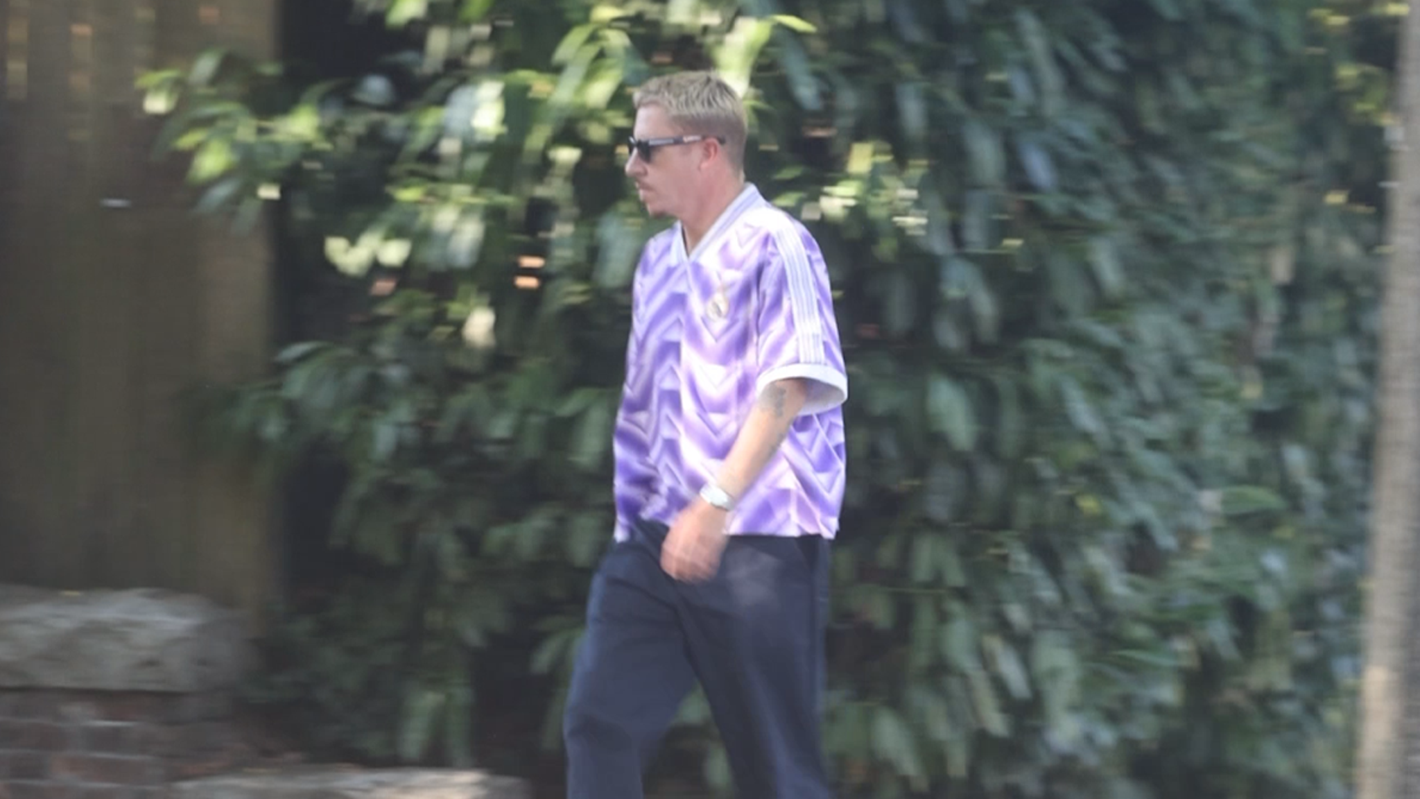 Macklemore Spotted On A Walk in Seattle After Ed Sheeran Tour Exit