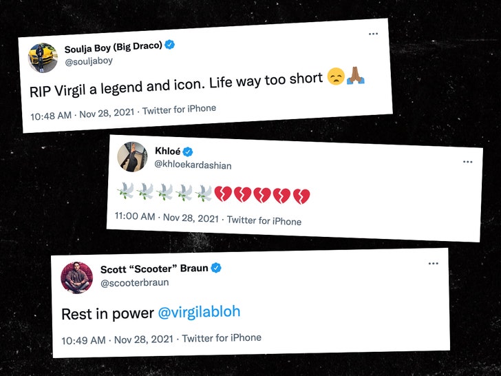 Celebs React to Passing of Virgil Abloh