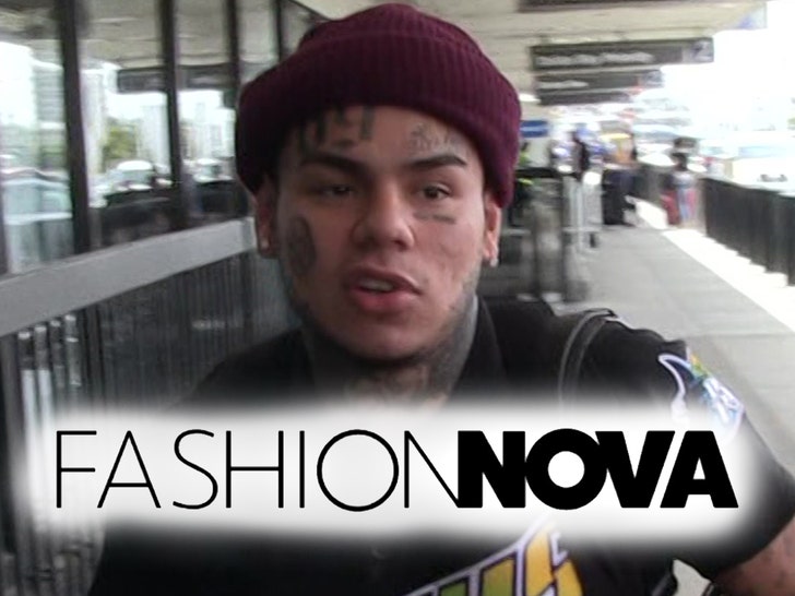 Tekashi 69, fashion nova