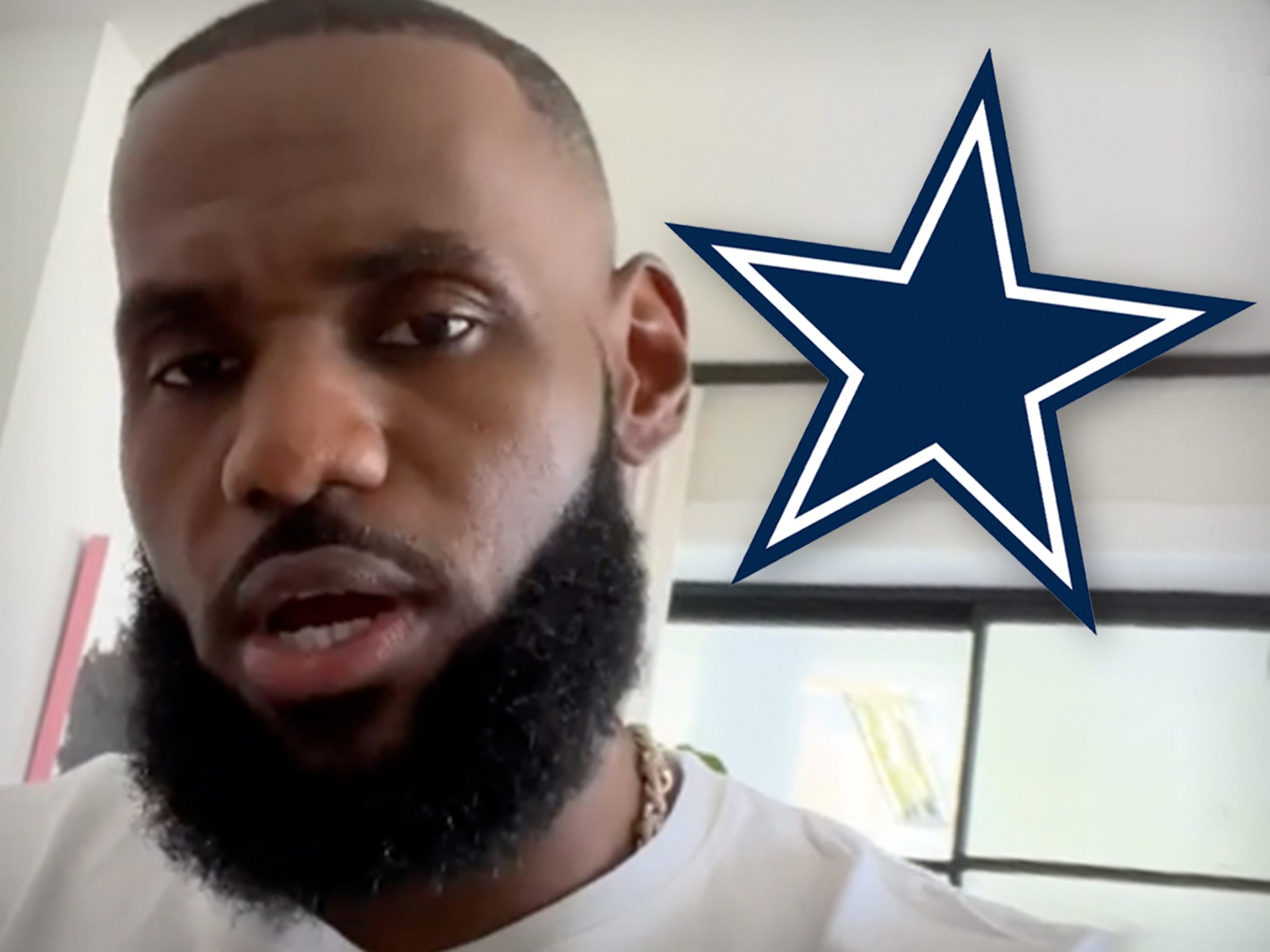 LeBron James says he dropped Cowboys fandom because of team's stance on  kneeling during national anthem