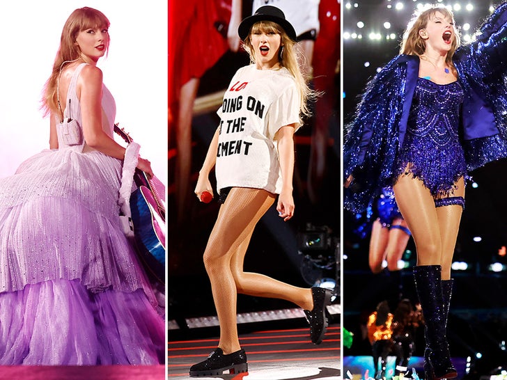 Taylor Swift Performs During 'The Eras Tour'