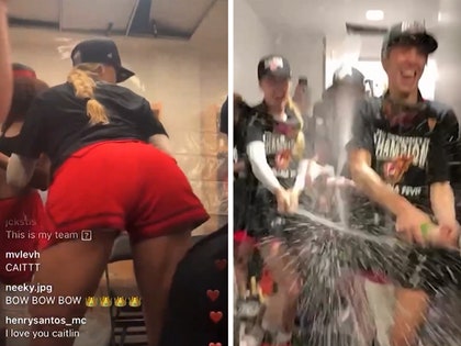 Indiana Fever celebrate