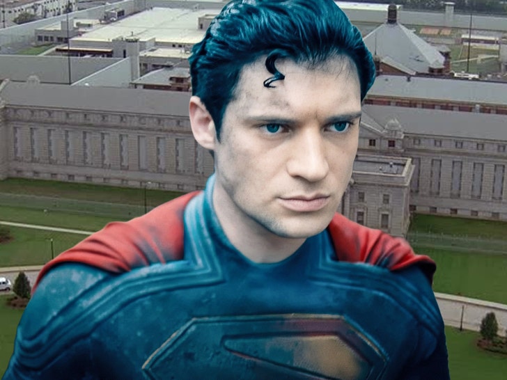 ডেভিড কর্নসুট সুপারম্যান ইউএসএ জেল আটলান্টা গেটি এভারেট