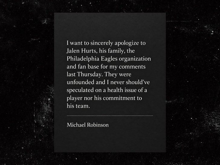 michael robinson x 1