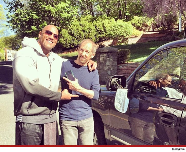 Dwayne 'The Rock' Johnson -- Jewish Folk Singer Gave Me :: 0615-the-rock-accident-instagram-4