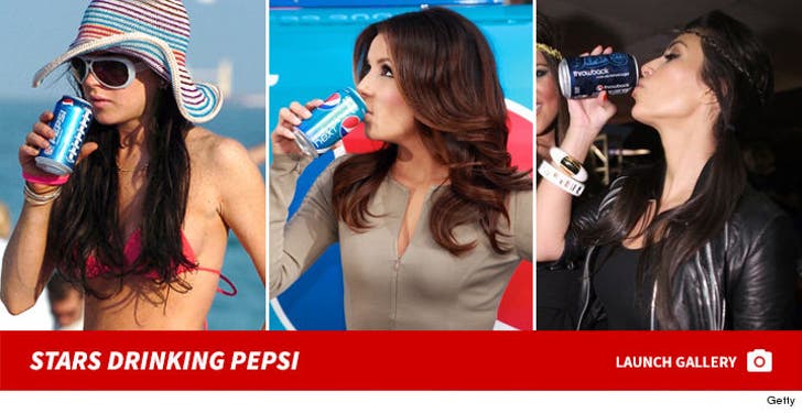 Stars Drinking Pepsi