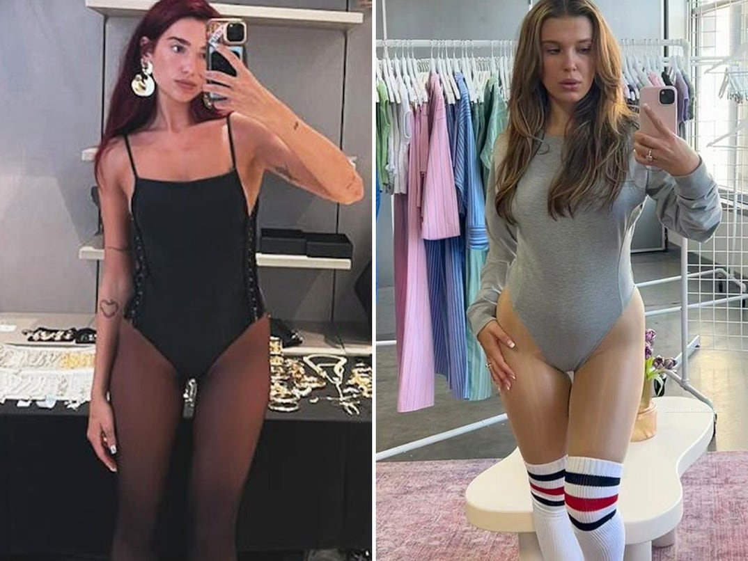 Dua Lipa vs. Millie Bobby Brown -- Babes In Bodysuits Edition
