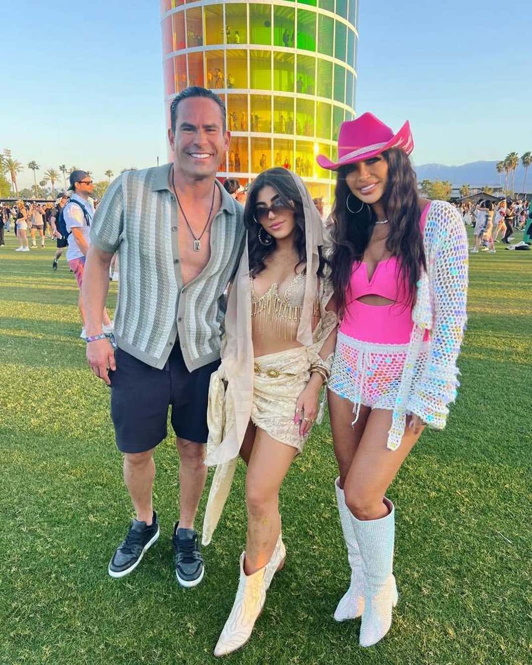 Louie Ruelas, Milania and Teresa Giudice