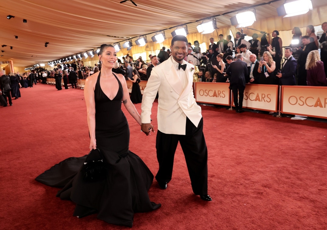 Jennifer Goicoechea and Usher