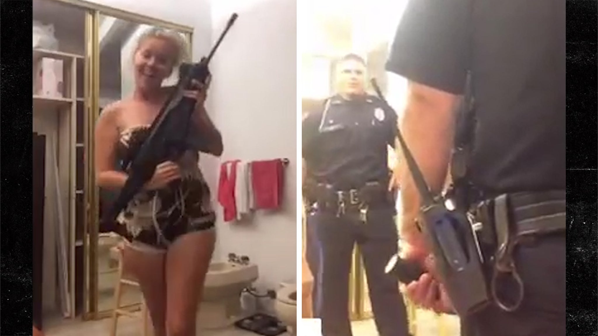 Bad Girls Club' Amber Meade -- Gun-Toting Periscope Busted Up by Cops.