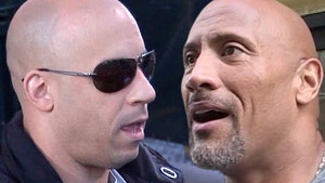 Vin Diesel Says He'd Beat The Rock Down In REAL Fight (VIDEO)