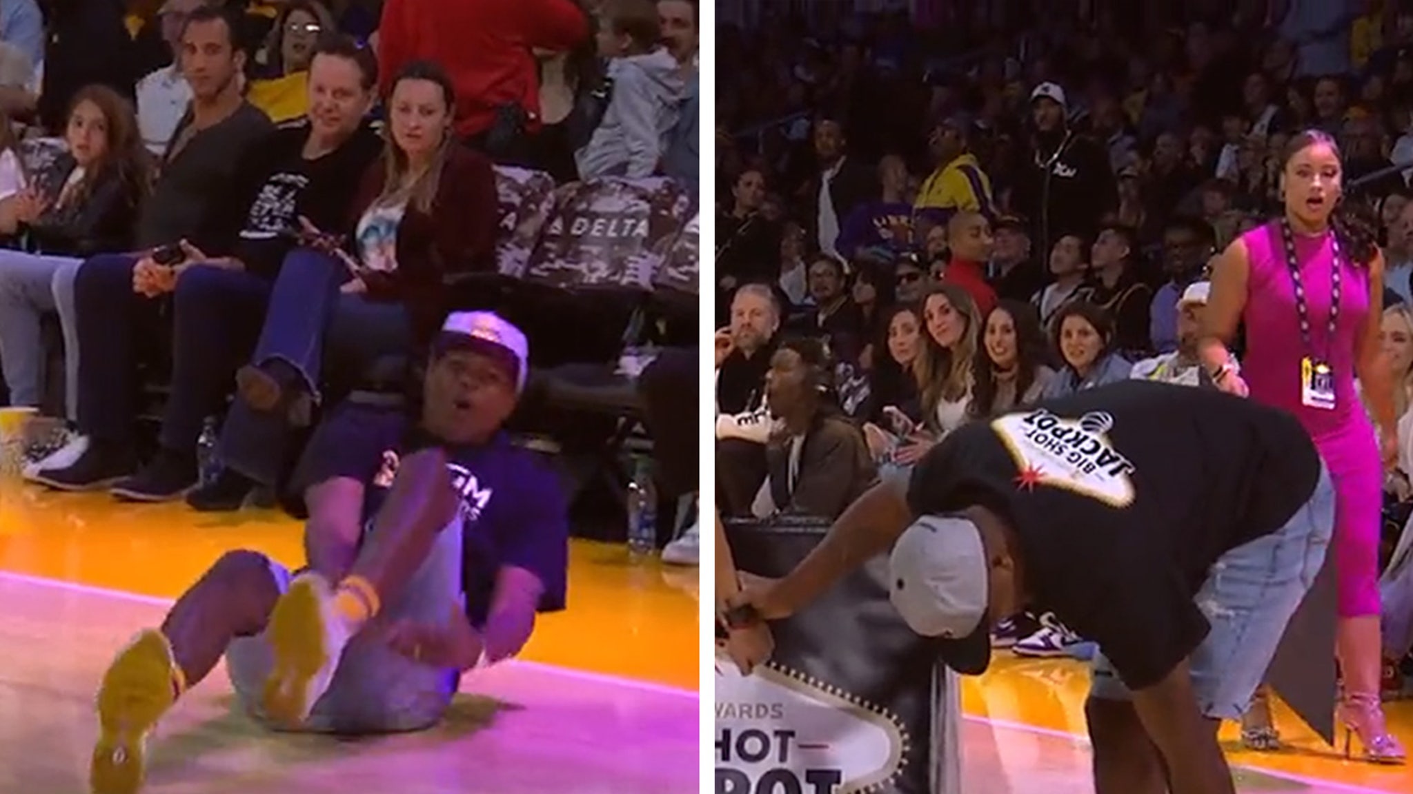 Lakers Fan Injures Himself Throughout ,000 In-Recreation Capturing Contest