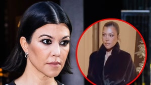Kourtney Kardashian Shares Postpartum Outfit Look, 'Not Much In The Closet Fits'