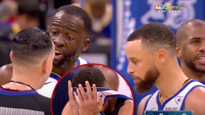 Draymond Green Ejected For Yelling At Ref, Steph Curry Gets Emotional