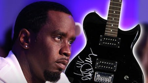 Diddy's Puff Daddy 'Bad Boy 4 Life' Signed Guitar Hits Auction Block