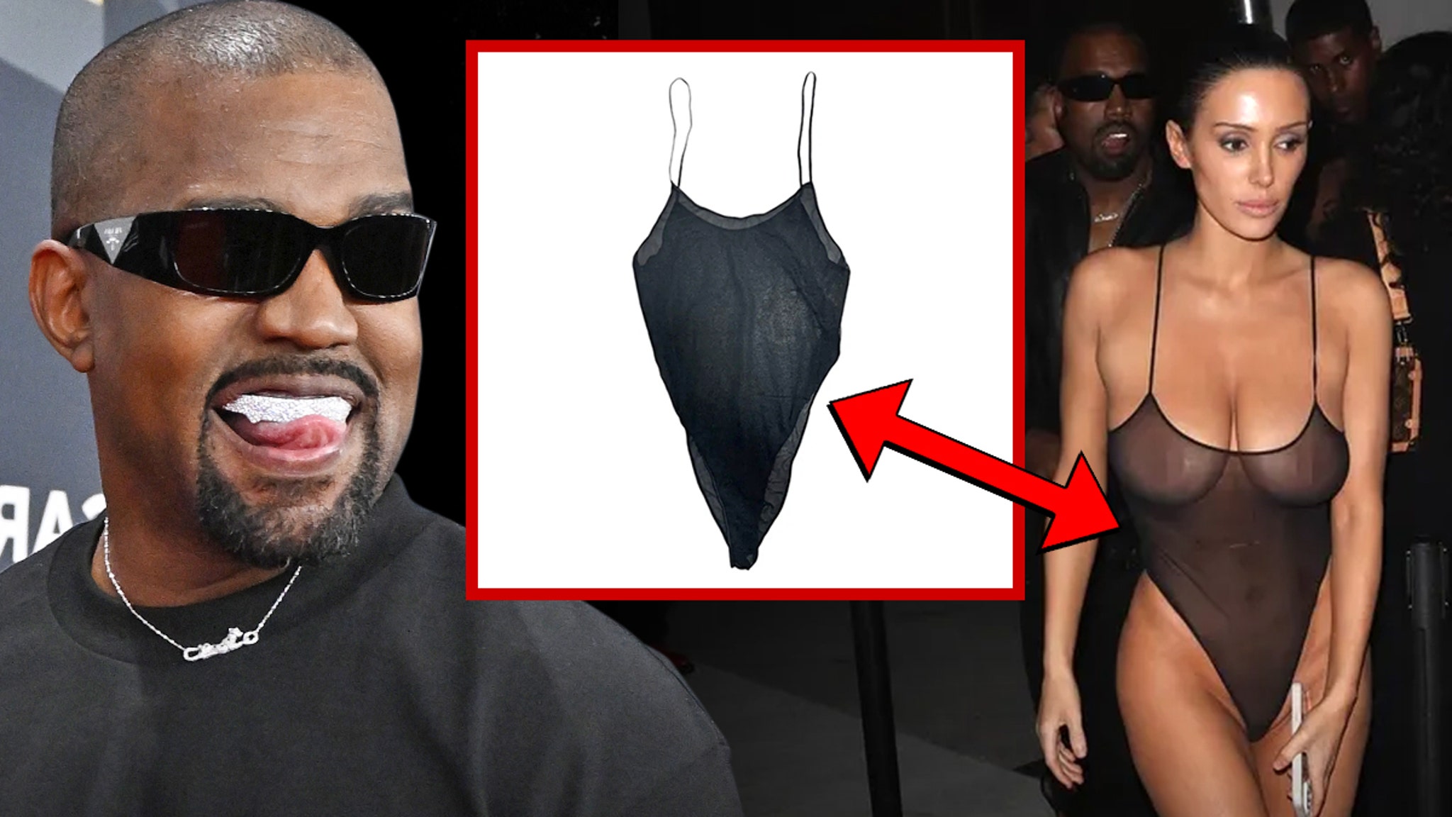 Kanye West Is Now Selling Bianca Censori’s Nearly-Nude Bodysuit