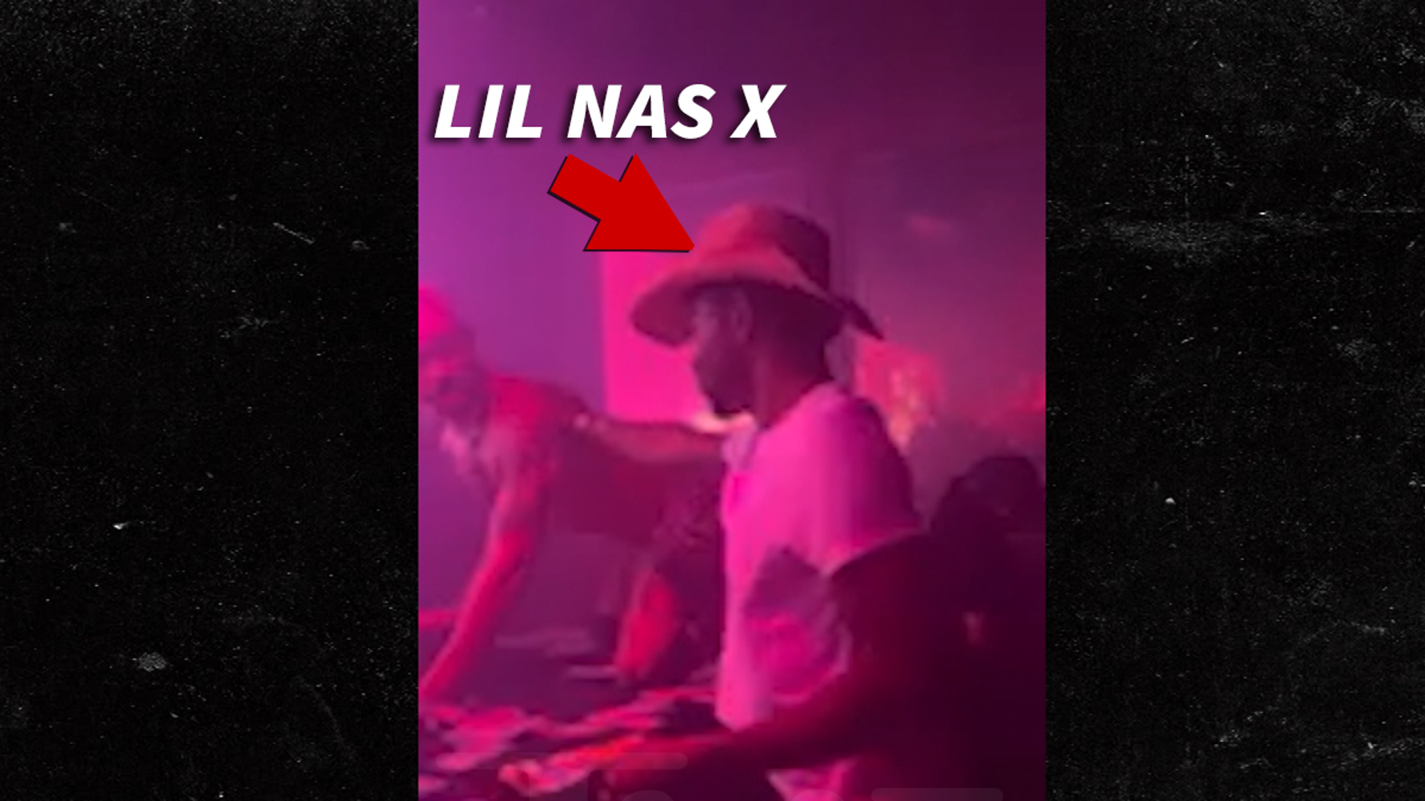 Lil Nas X Throws Stacks of Cash at Male Stripper, on Video