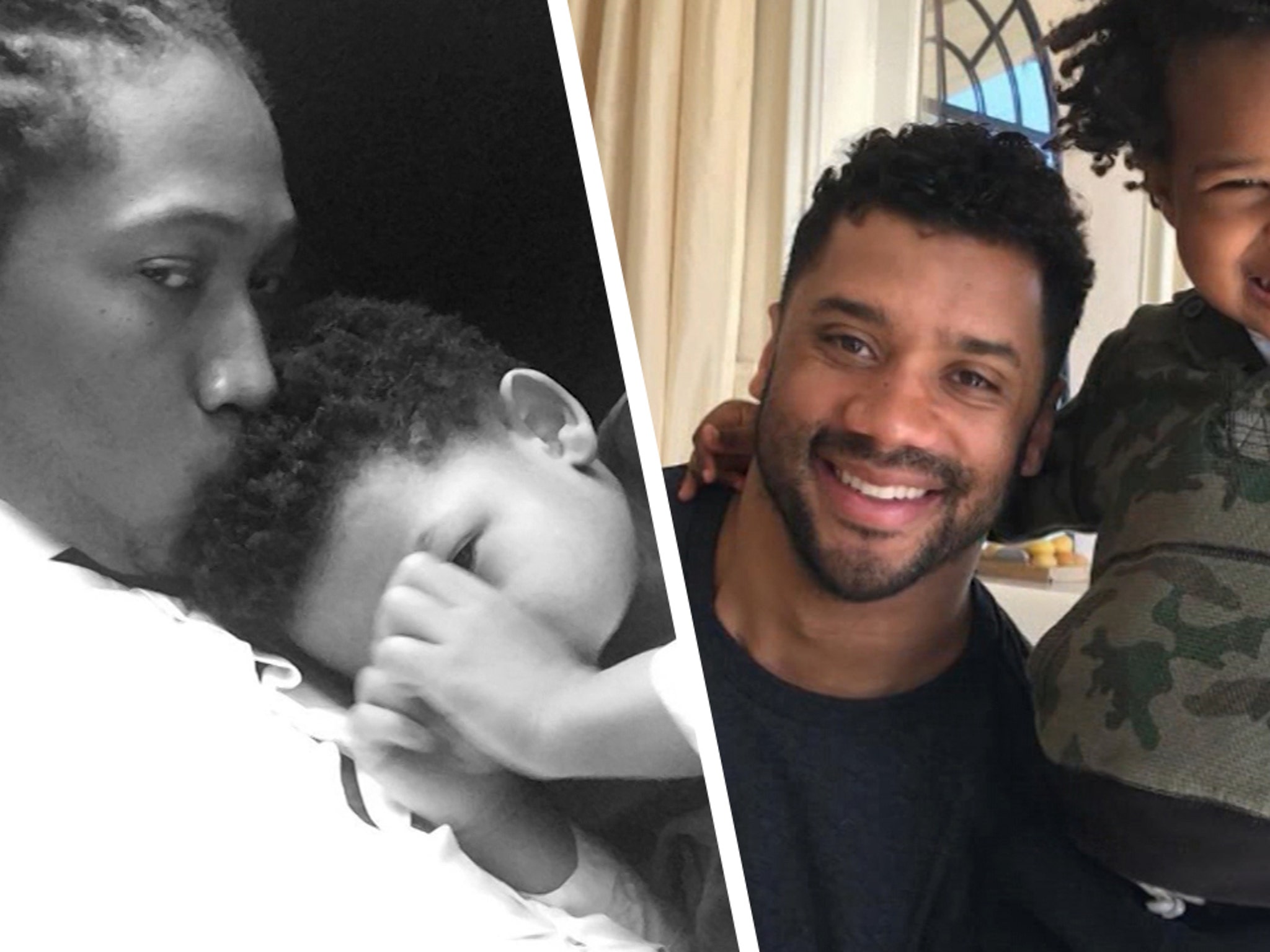 Russell Wilson Is 'Firm With Love' When Coaching Stepson