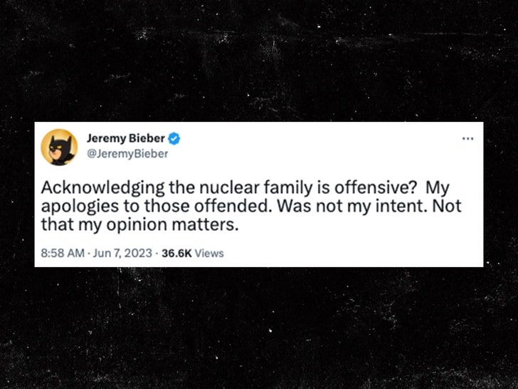 Le père de Justin Bieber, Jeremy, publie un message offensant pour le mois de la fierté
