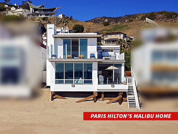 paris hilton rumah malibu pch kebakaran