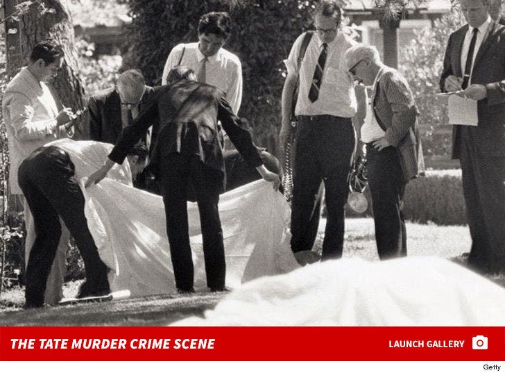 The Tate Murder Crime Scene