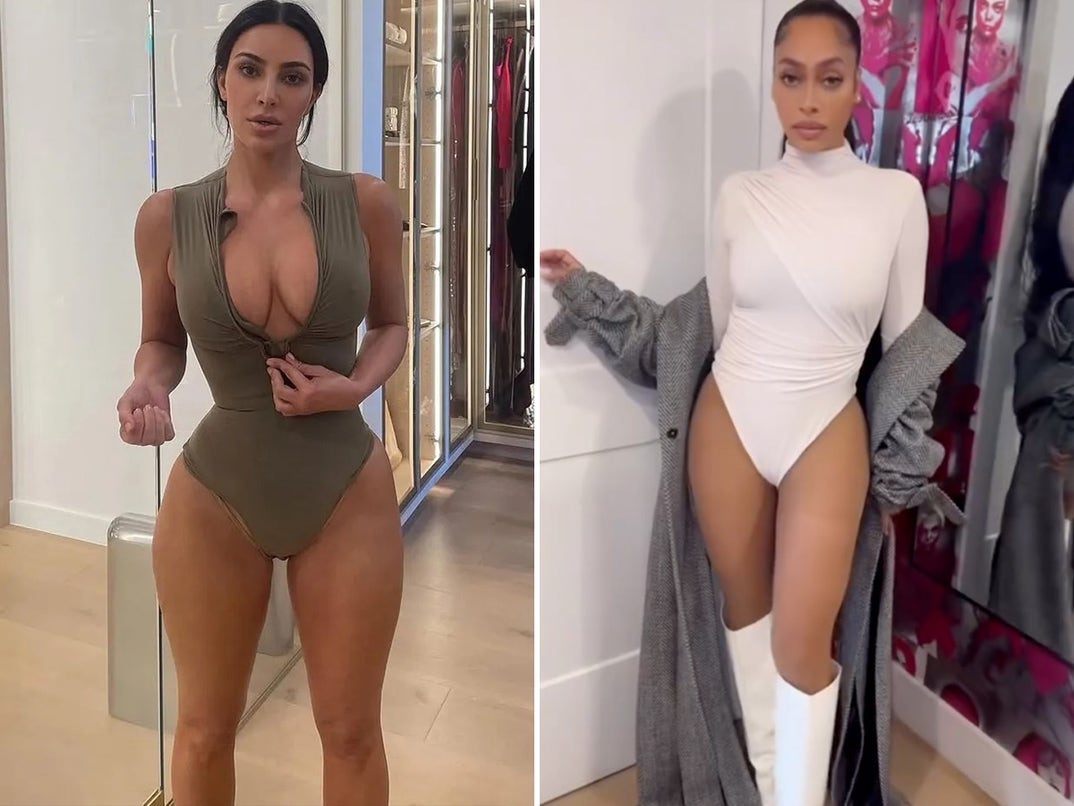 Kim Kardashian vs. La La Anthony -- Babes In Bodysuits Edition