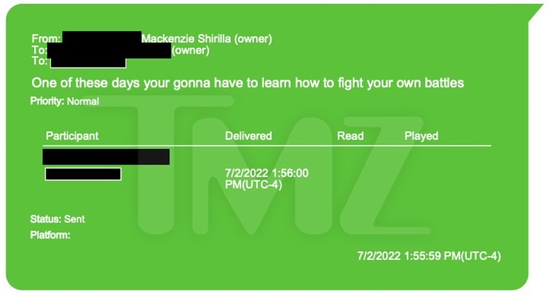 Mackenzie Shirilla Details Blackouts To Dominic Russo 13