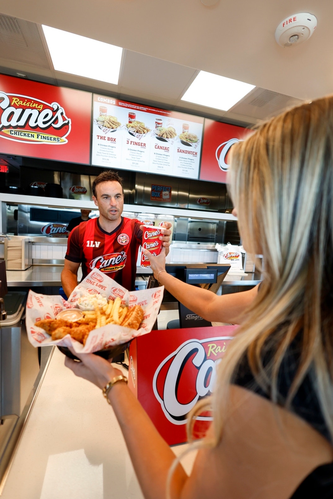 Landon Donovan Raising Canes 5