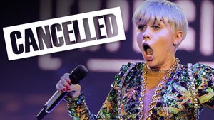 Miley Cyrus Cancels 30 Mins Before Show -- Too Sick to Sing