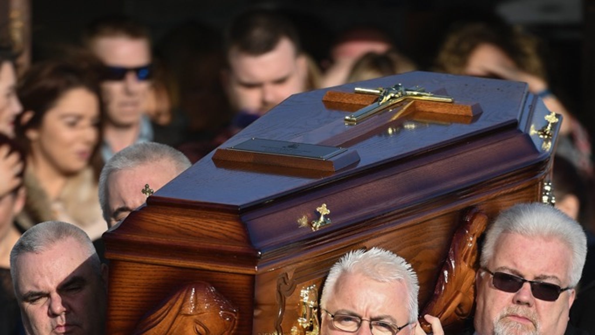 Dolores O'Riordan Funeral Photos