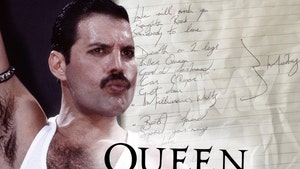 Freddie Mercury's Handwritten Set List from 1978 Concert for Sale