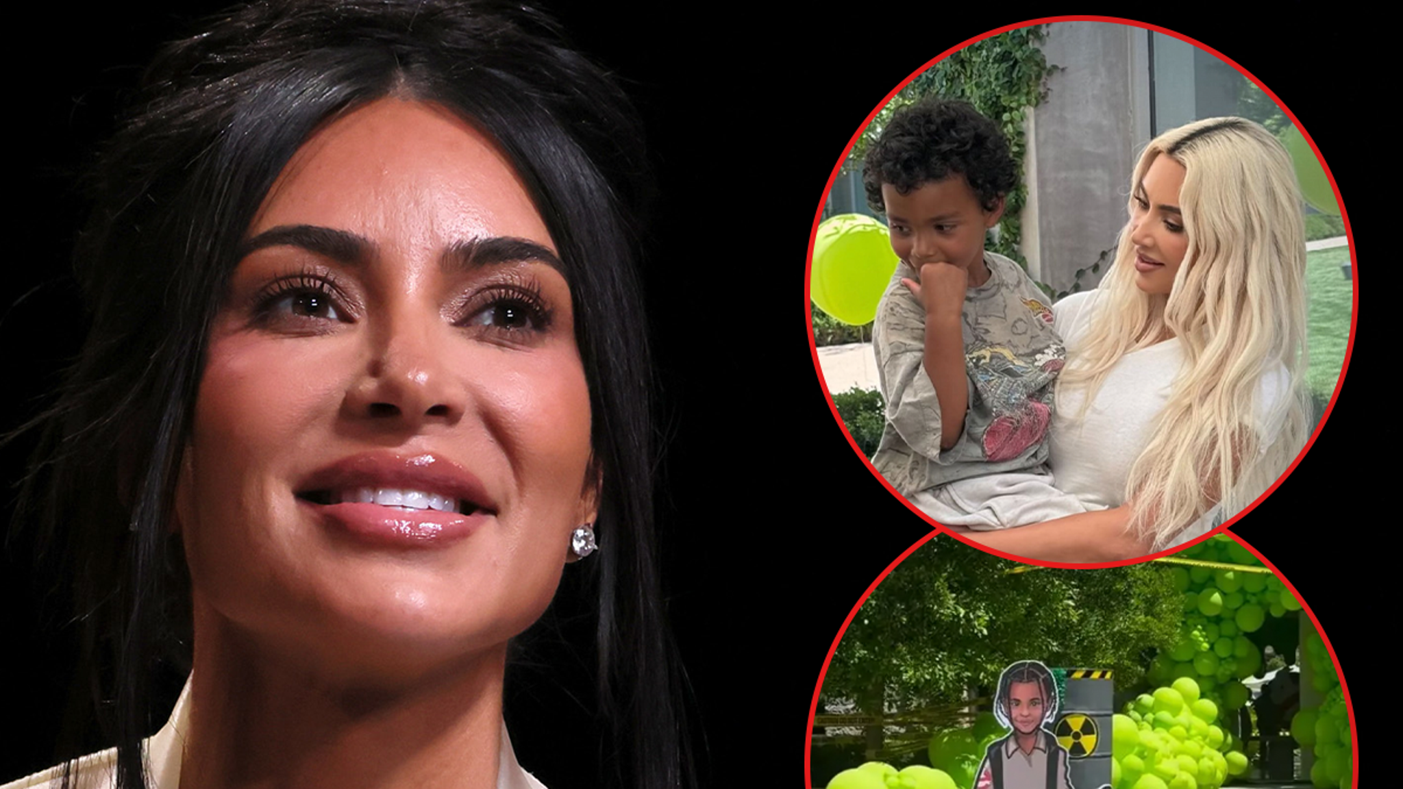 Kim Kardashian organise une fête d’anniversaire sur le thème des Psaumes de son fils “SOS Fantômes”