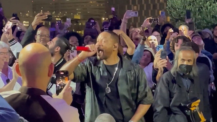 Will Smith Pumps Up Crowd at Grammy Museum With Performances