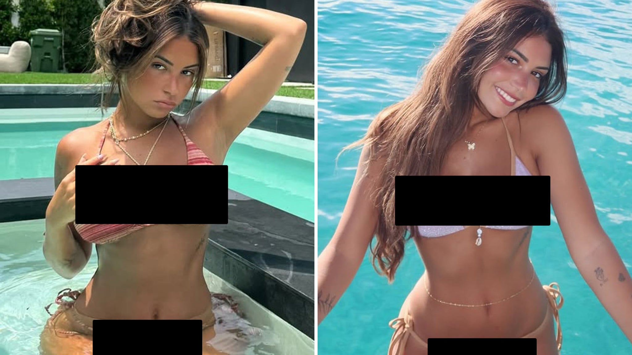 TikToker Gabriela Moura's Hottest Bikini Pictures