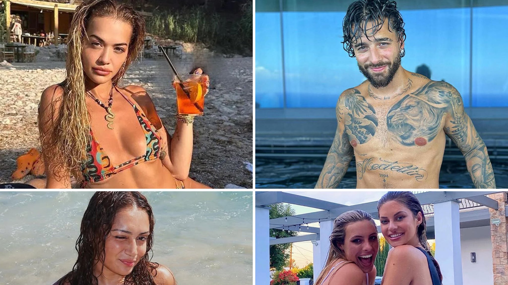 Horny Stars Get Moist N’ Wild With Moist Hair Selfies!