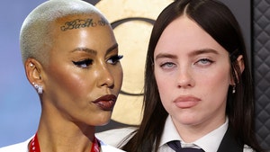 amber rose billie eilish getty comp